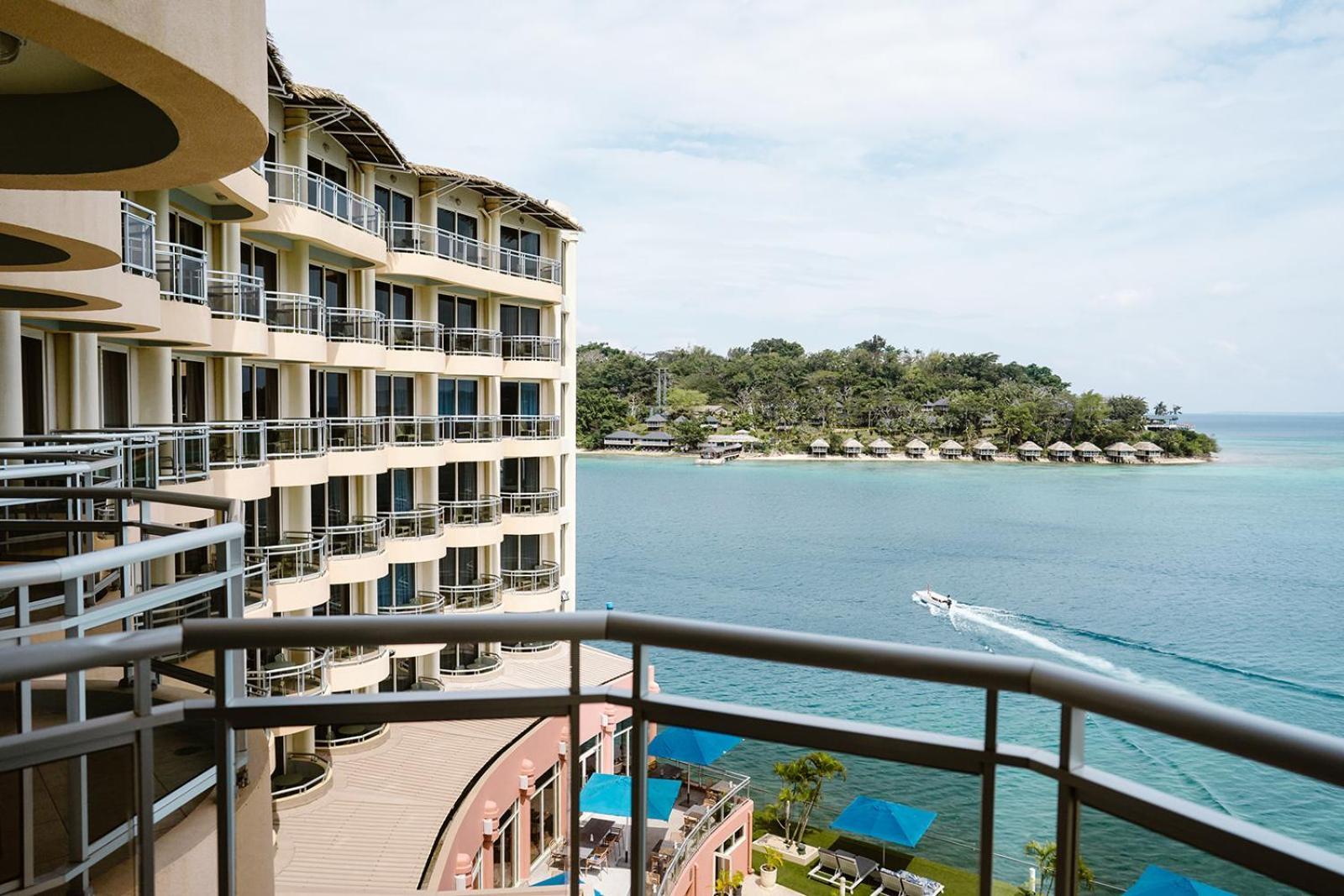 แกรนด์ โฮเต็ล แอนด์ คาสิโน Hotel พอร์ตวิลา ภายนอก รูปภาพ