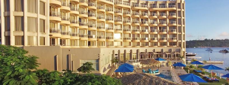 แกรนด์ โฮเต็ล แอนด์ คาสิโน Hotel พอร์ตวิลา ภายนอก รูปภาพ